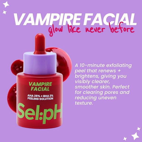 SelpH Vampire Facial AHA 25% + BHA 2% Peeling Solution #2