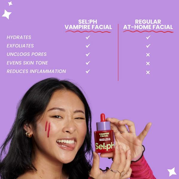 SelpH Vampire Facial AHA 25% + BHA 2% Peeling Solution #4