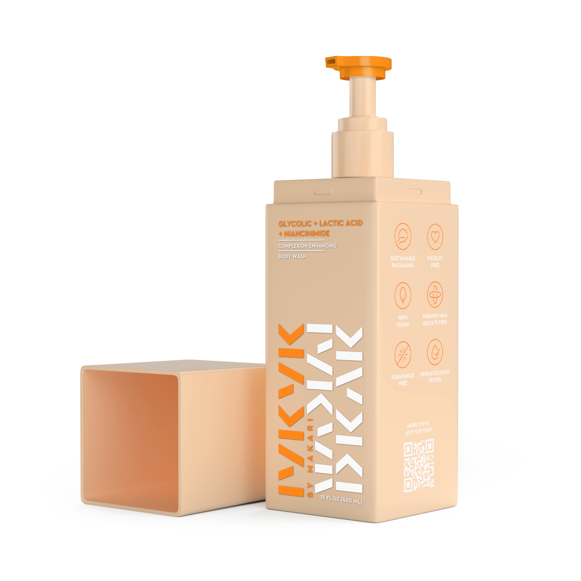 Makari Glycolic + Lactic Acid + Niacinamide Body Wash #1