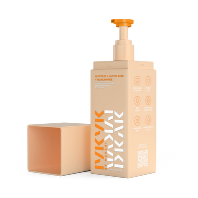 Makari Glycolic + Lactic Acid + Niacinamide Body Wash