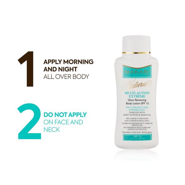 Makari Naturalle Multi-Action Extreme Glow Renewing Body Lotion #3