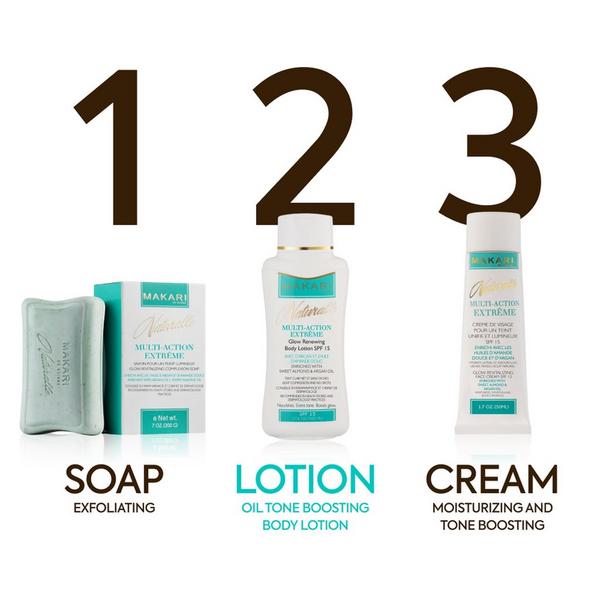 Makari Naturalle Multi-Action Extreme Glow Renewing Body Lotion #4