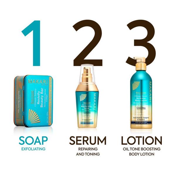 Makari Blue Crystal Revivify Beauty Bar Soap #6