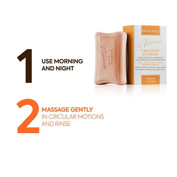 Makari Naturalle Carotonic Extreme Glow Renewing Complexion Soap #3