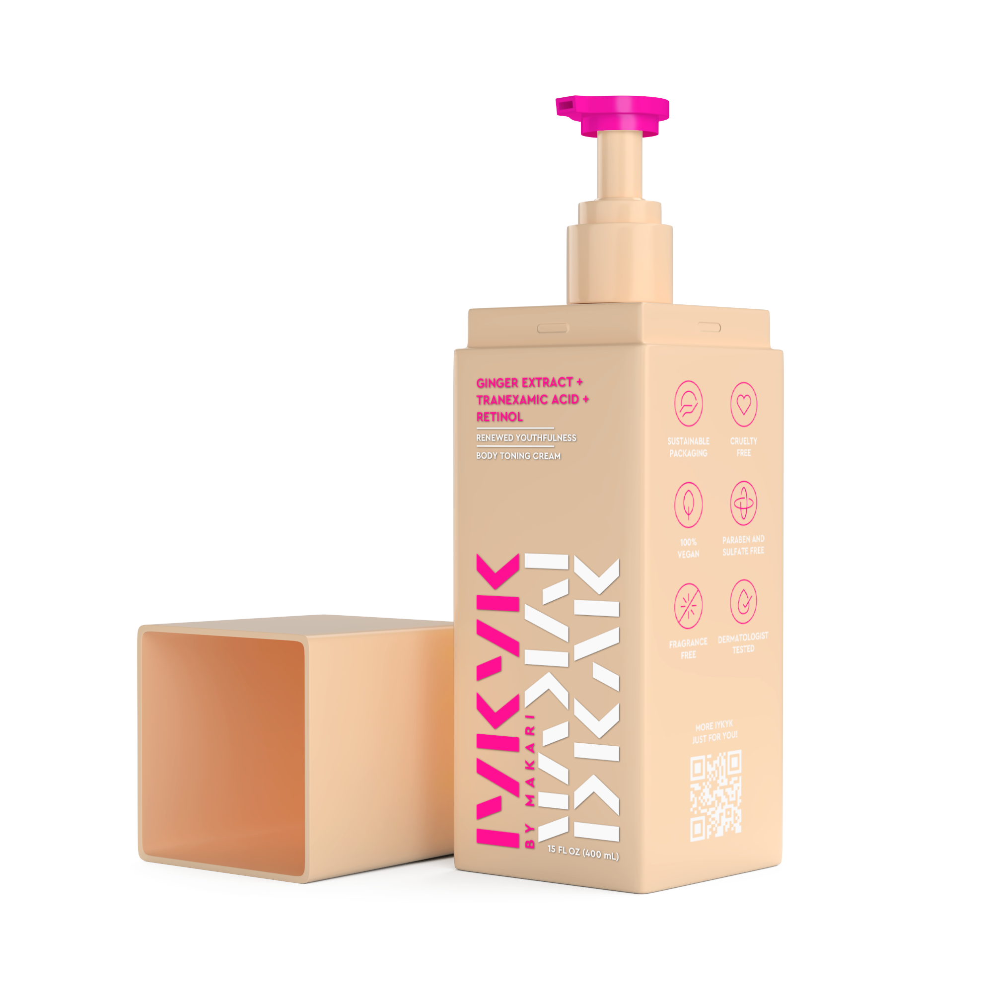 Makari Ginger Extract + Tranexamic Acid + Retinol Body Toning Cream #1