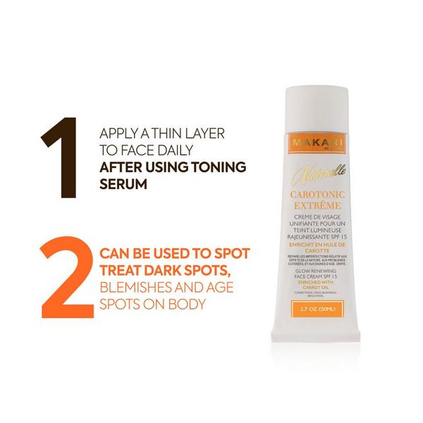 Makari Naturalle Carotonic Extreme Glow Renewing Face Cream #3