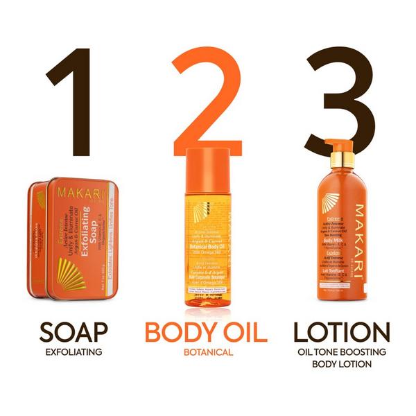 Makari Extreme Argan & Carrot Botanical Body Oil #4