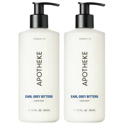 APOTHEKE Earl Grey Bitters Liquid Soap Set