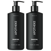 Charcoal Liquid Soap and Lotion Set