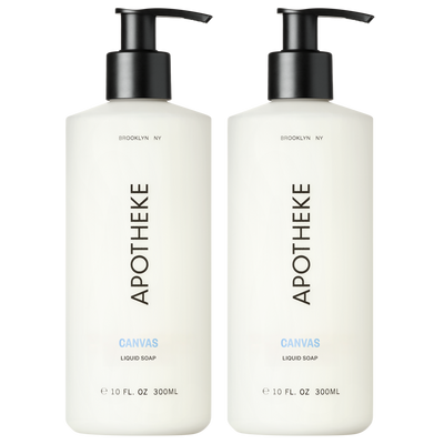 APOTHEKE Canvas Liquid Soap Set