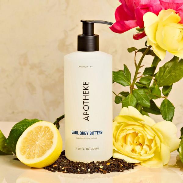 APOTHEKE Earl Grey Bitters Liquid Soap and Lotion Set #2