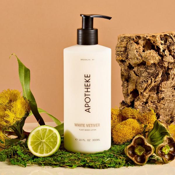 APOTHEKE White Vetiver Liquid Soap and Lotion Set #5