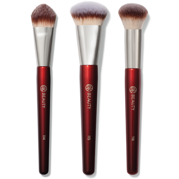 BK Beauty Core Complexion Trio Brush Set #1
