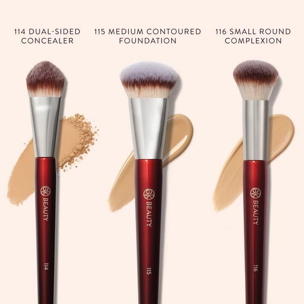 BK Beauty Core Complexion Trio Brush Set #4