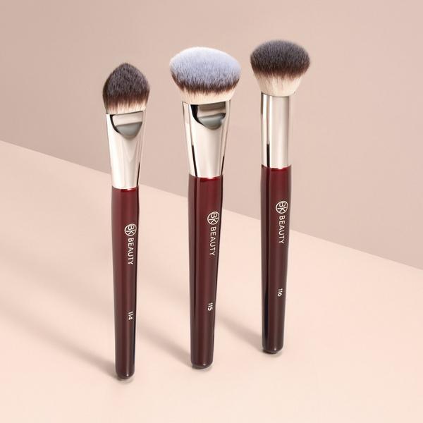 BK Beauty Core Complexion Trio Brush Set #6