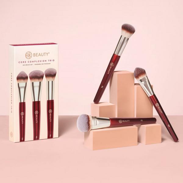 BK Beauty Core Complexion Trio Brush Set #7