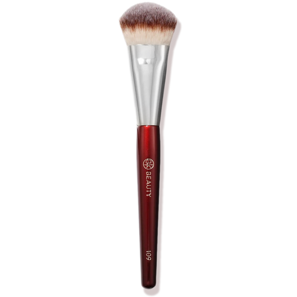 BK Beauty 109 Mini Contoured Foundation Brush #1