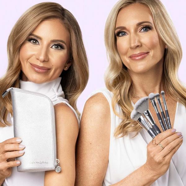 BK Beauty Angie Hot & Flashy Travel Brush Set with Faux Leather Pouch #7