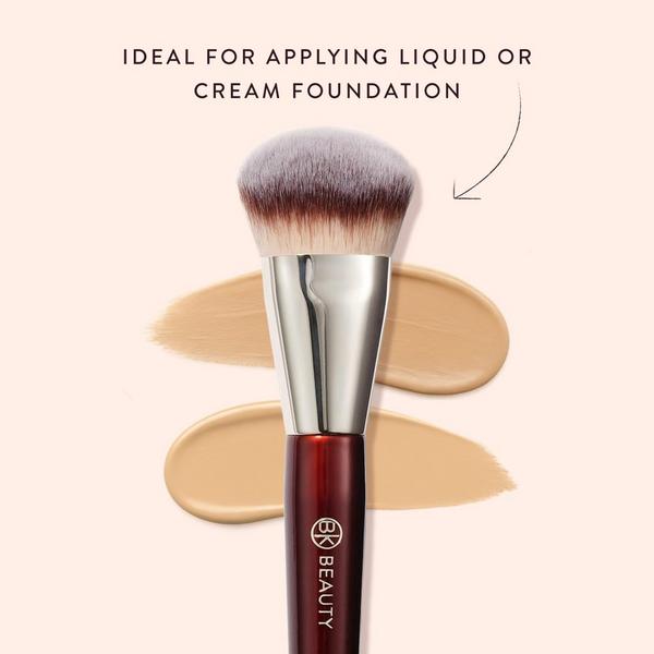 BK Beauty 101 Contoured Foundation Brush #3