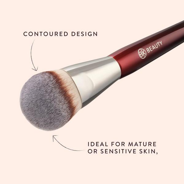 BK Beauty 101 Contoured Foundation Brush #4