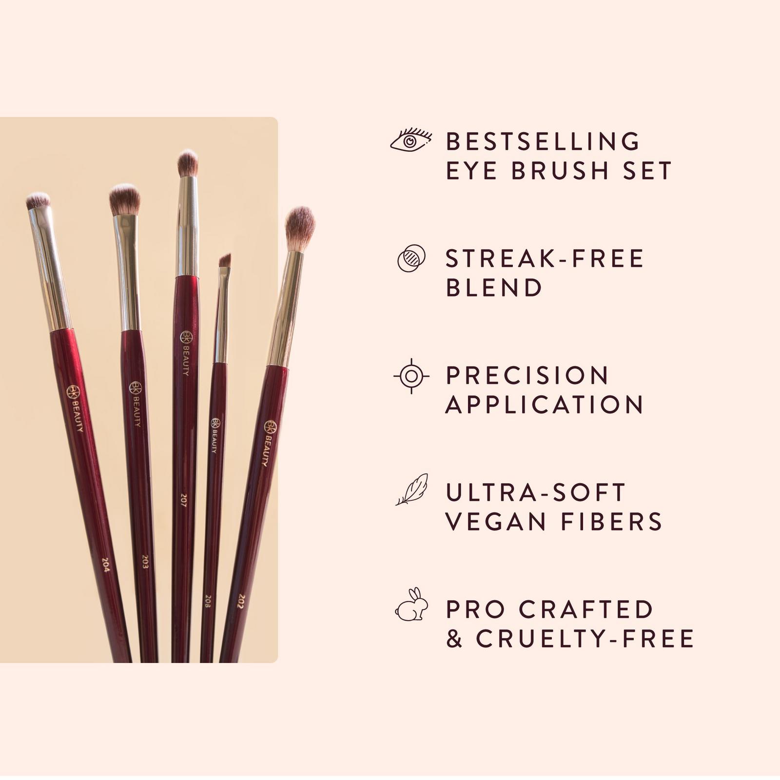 Brush Set for Hooded & Smaller Eyes