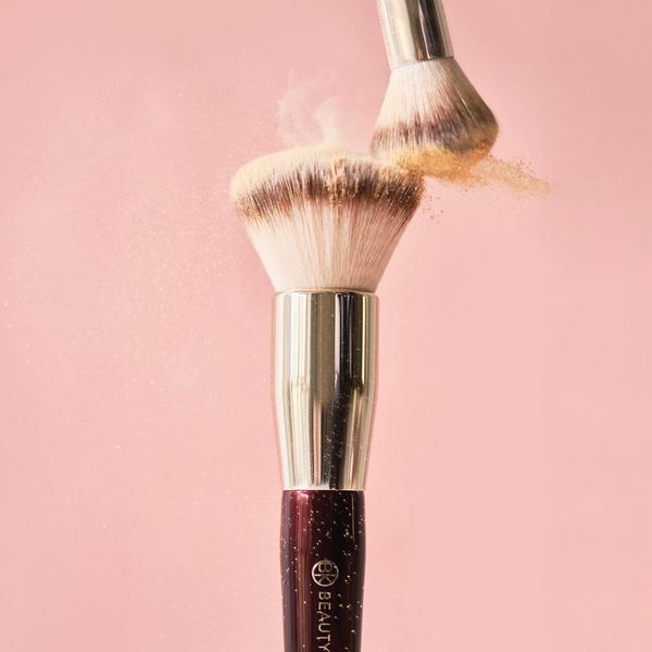 BK Beauty Large Buffer & Round Foundation Brush Set #5