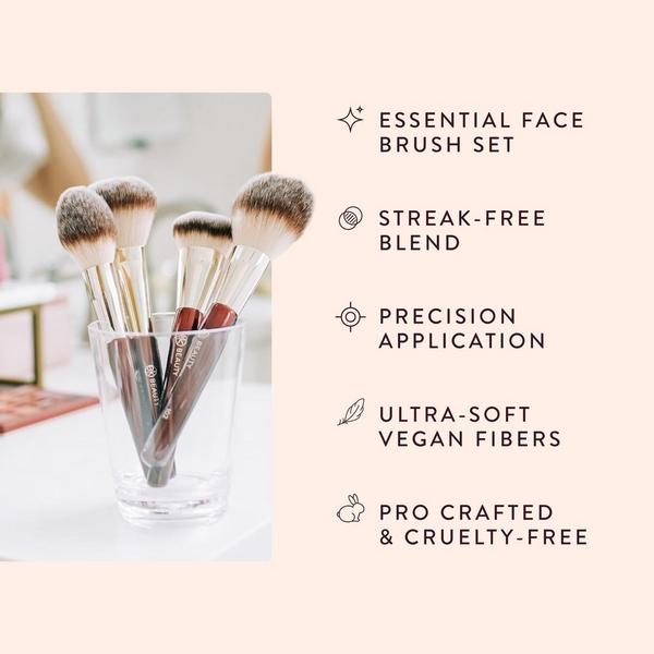 BK Beauty Essentials Collection Face Brush Set #3