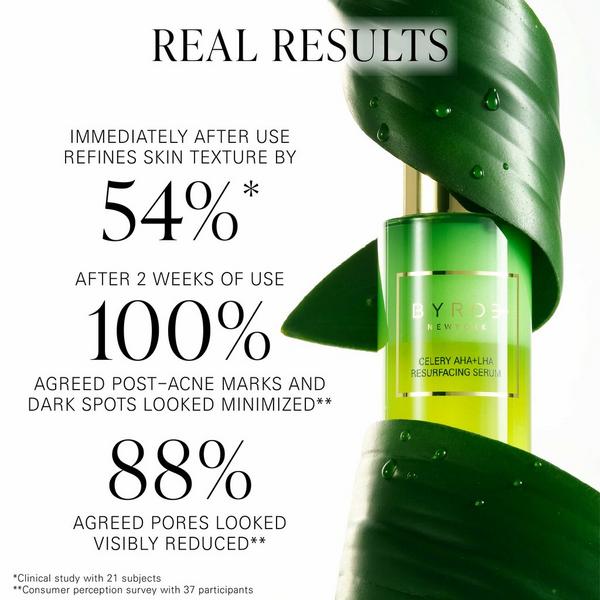 BYROE Celery AHA+LHA Resurfacing Serum #3