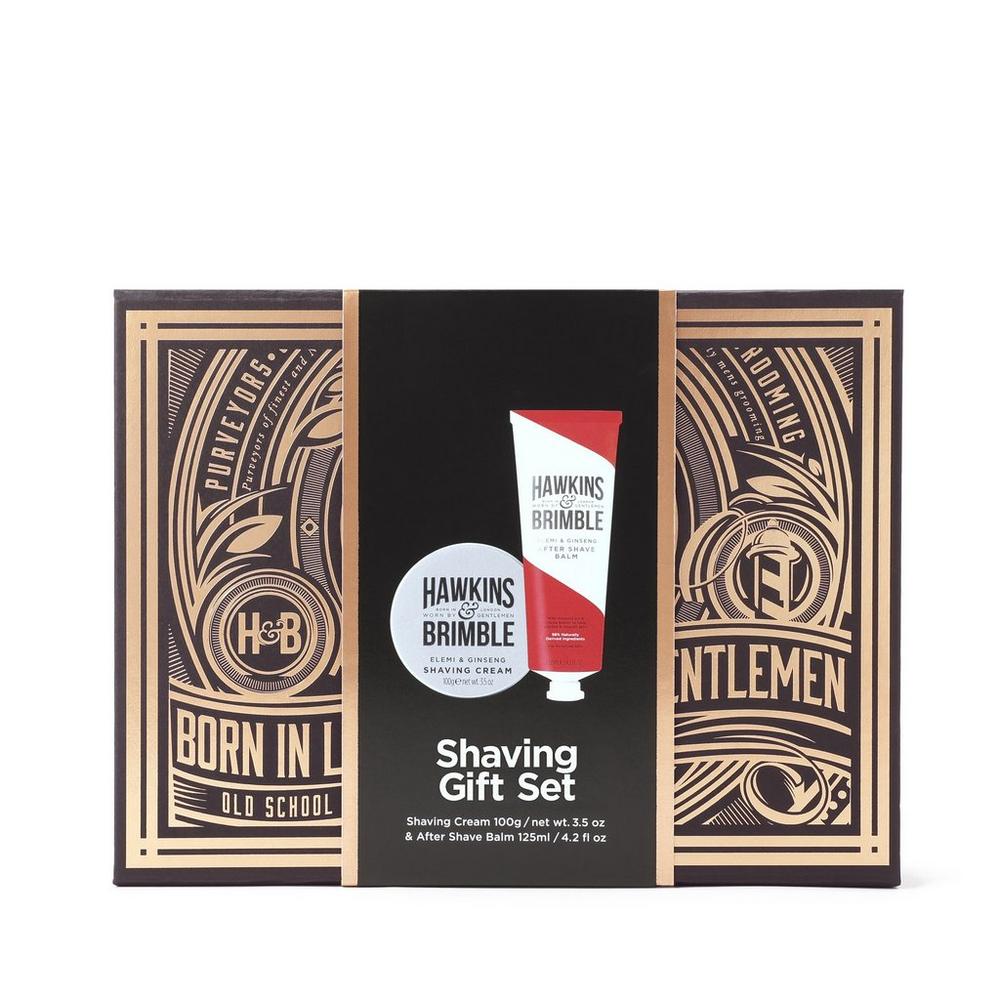 Hawkins & Brimble Shaving Gift Set Box In Multi