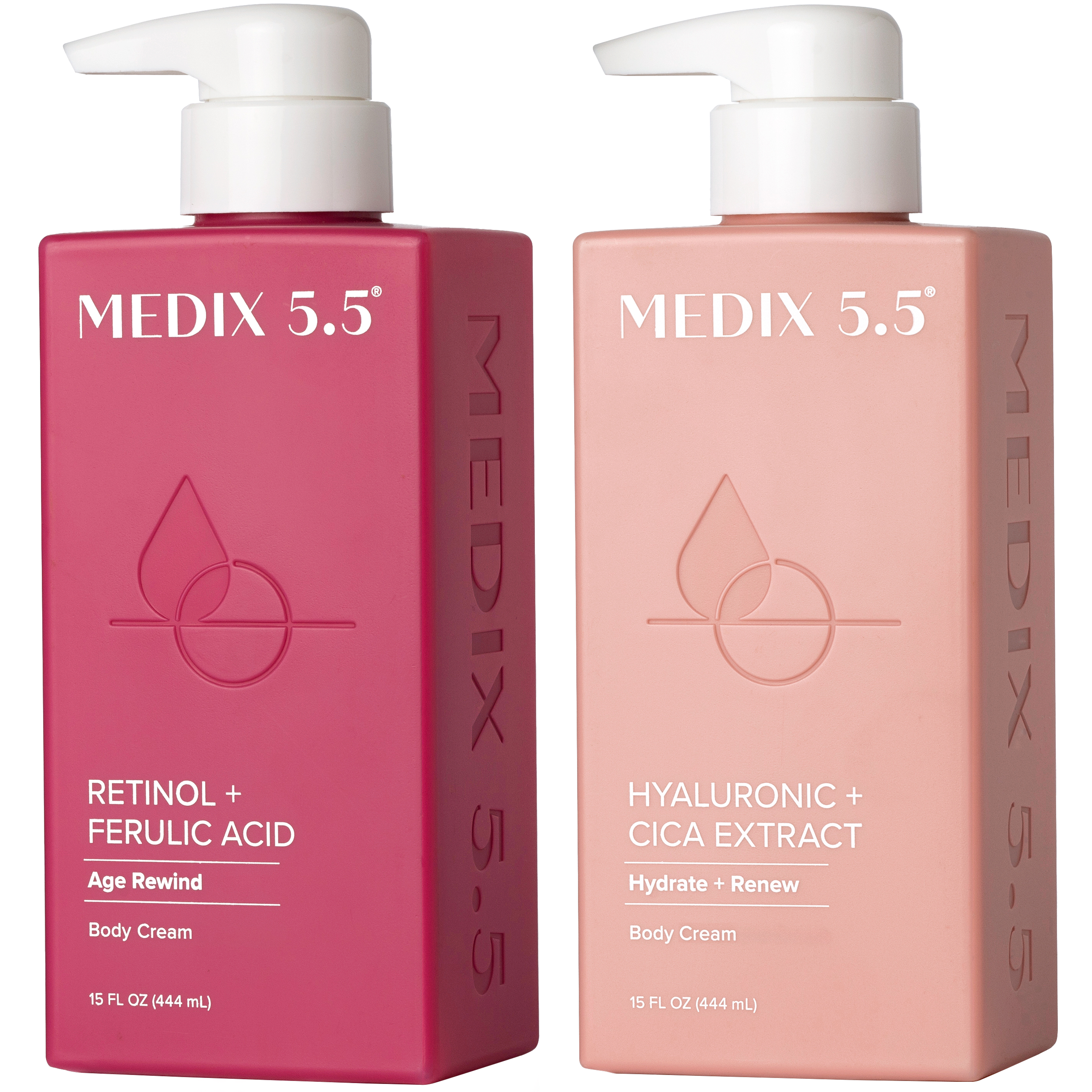 Medix 5.5 Firm + Hydrate Duo | Retinol + Ferulic Acid Body Cream, Hyaluronic Acid + Cica Body Cream #1