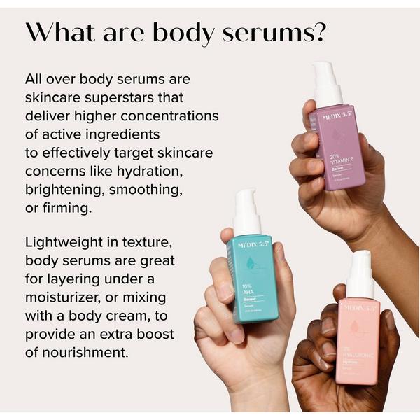 Medix 5.5 Support + Firm Duo | Retinol + Ferulic Acid Body Cream, 20% Vitamin F Serum #8