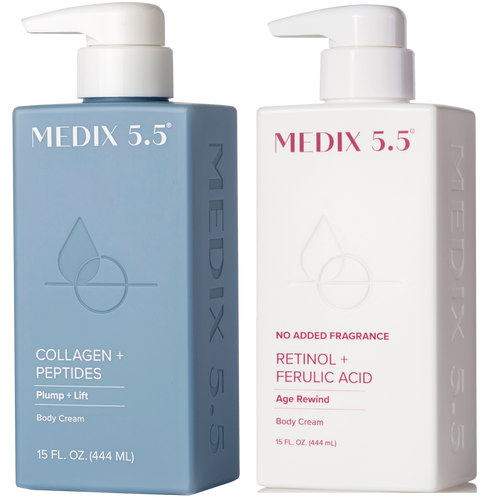 Medix 5.5 - Plump + Firm Duo | Collagen Body Cream, Fragrance Free