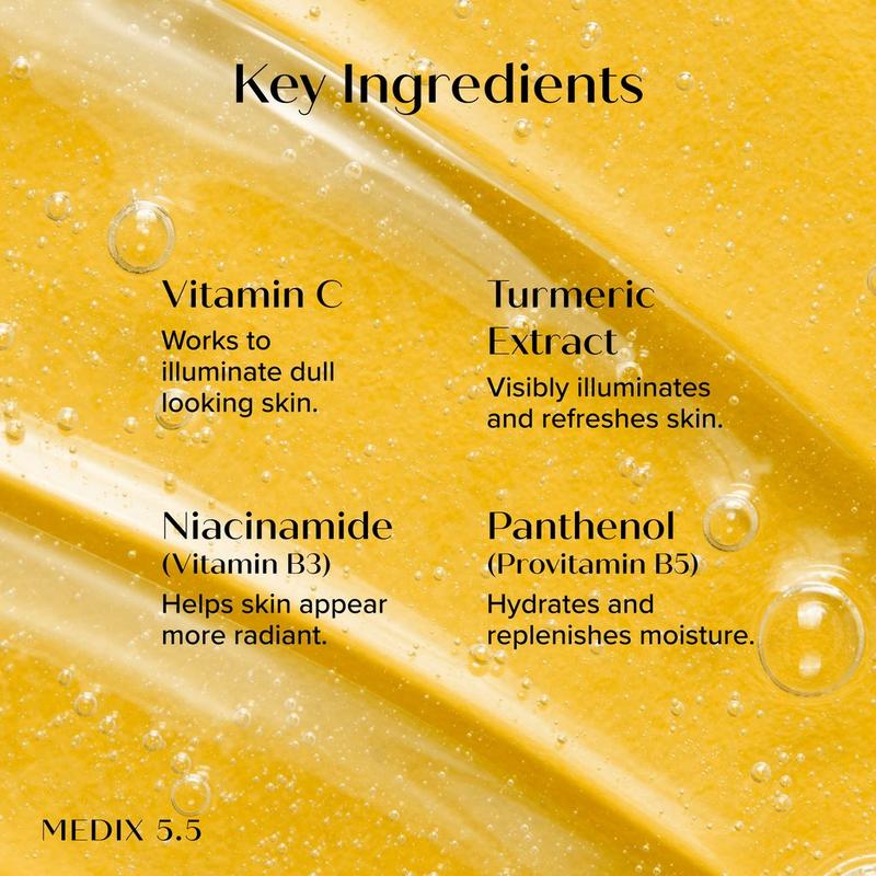 Medix 5.5 - Nourish + Glow Gift Set | Vitamin C Body Wash, Vitamin
