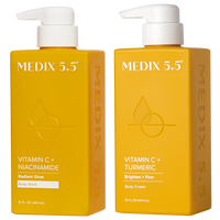 Revive + Glow Duo | Vitamin C + Niacinamide Body Wash, Vitamin C + Turmeric Body Cream