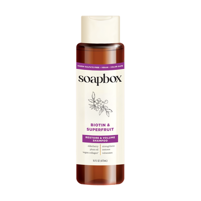 Soapbox Biotin & Superfruit Volumizing Shampoo