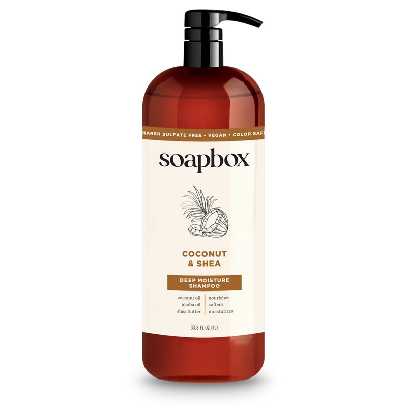 Soapbox - 33.8 oz Coconut & Shea Deep Moisture Shampoo | Ulta Beauty