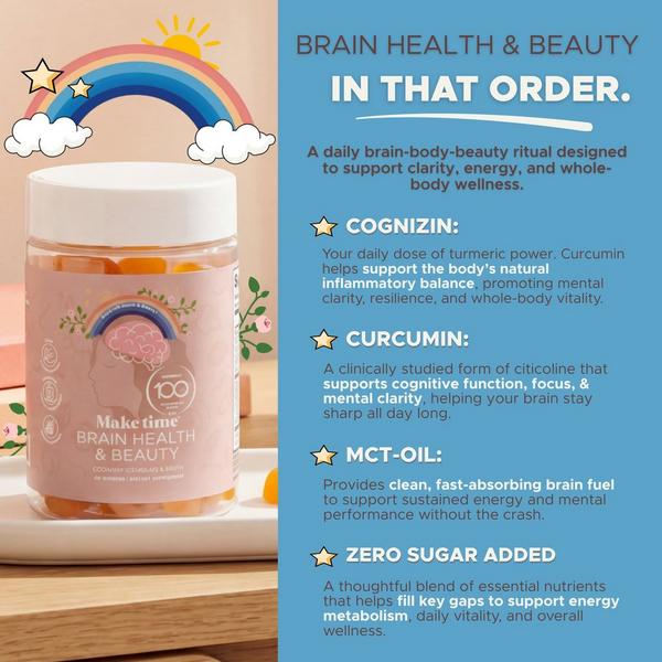 Make Time Wellness Make Time Brain & Beauty Gummies #3