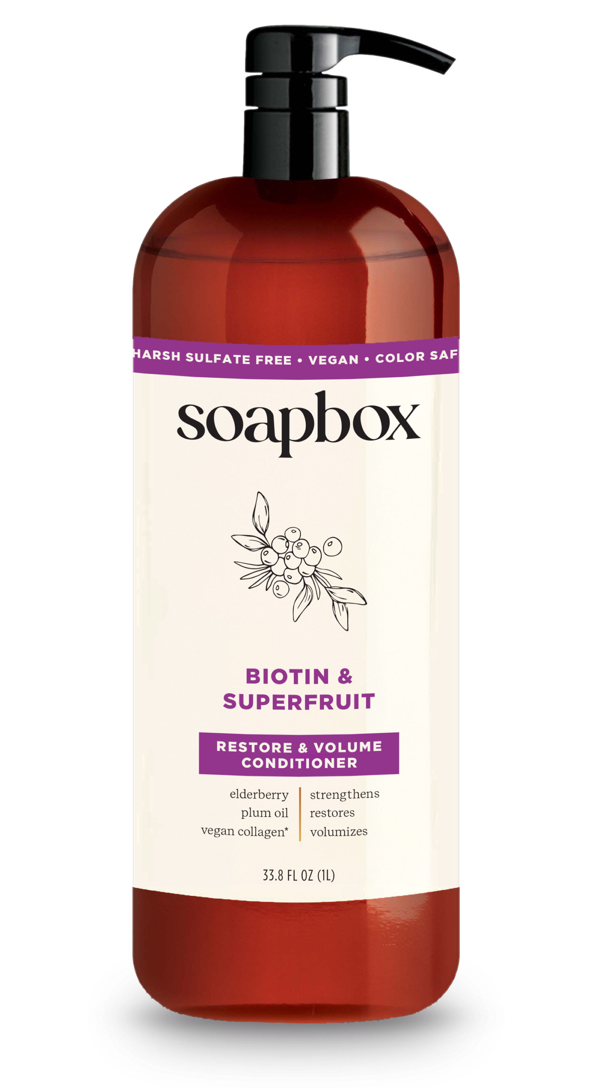 Soapbox Biotin & Superfruit Volumizing Conditioner #1