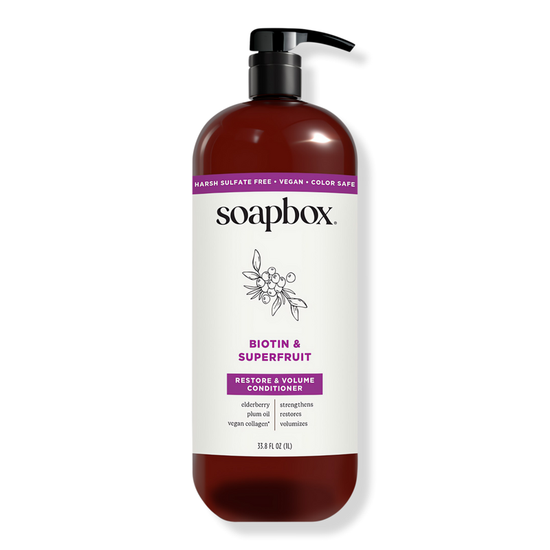 Soapbox - 33.8 oz Biotin & Superfruit Volumizing Conditioner