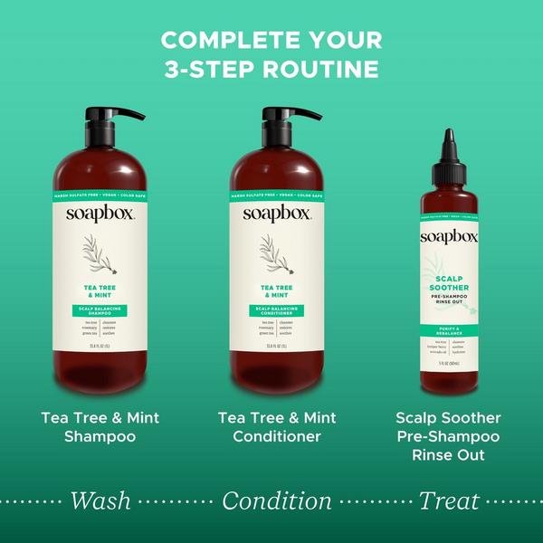 Soapbox Tea Tree & Mint Scalp Balancing Conditioner #6