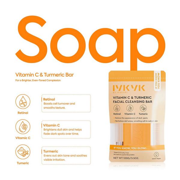 Makari Vitamin C & Turmeric Facial Cleaning Bar #5