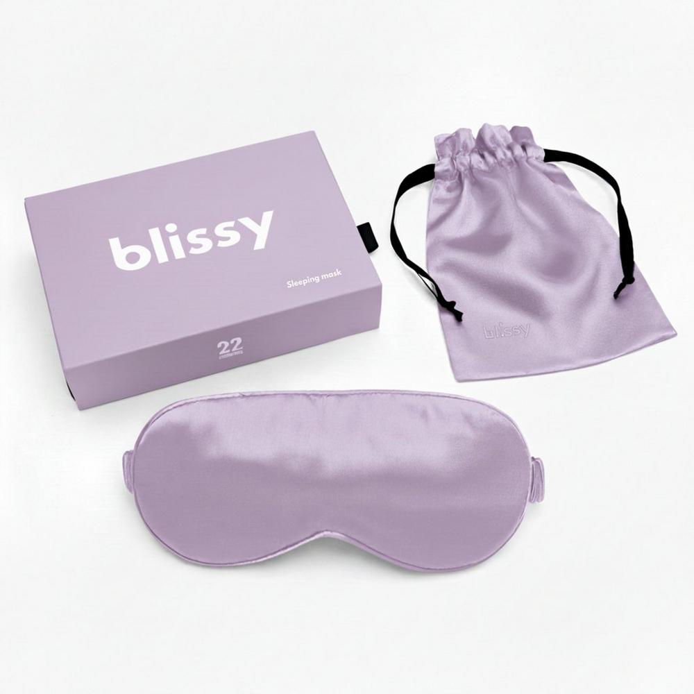 Blissy Sleep Mask - Lavender In Purple