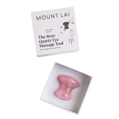 Mount Lai The Rose Quartz Eye Massage Tool