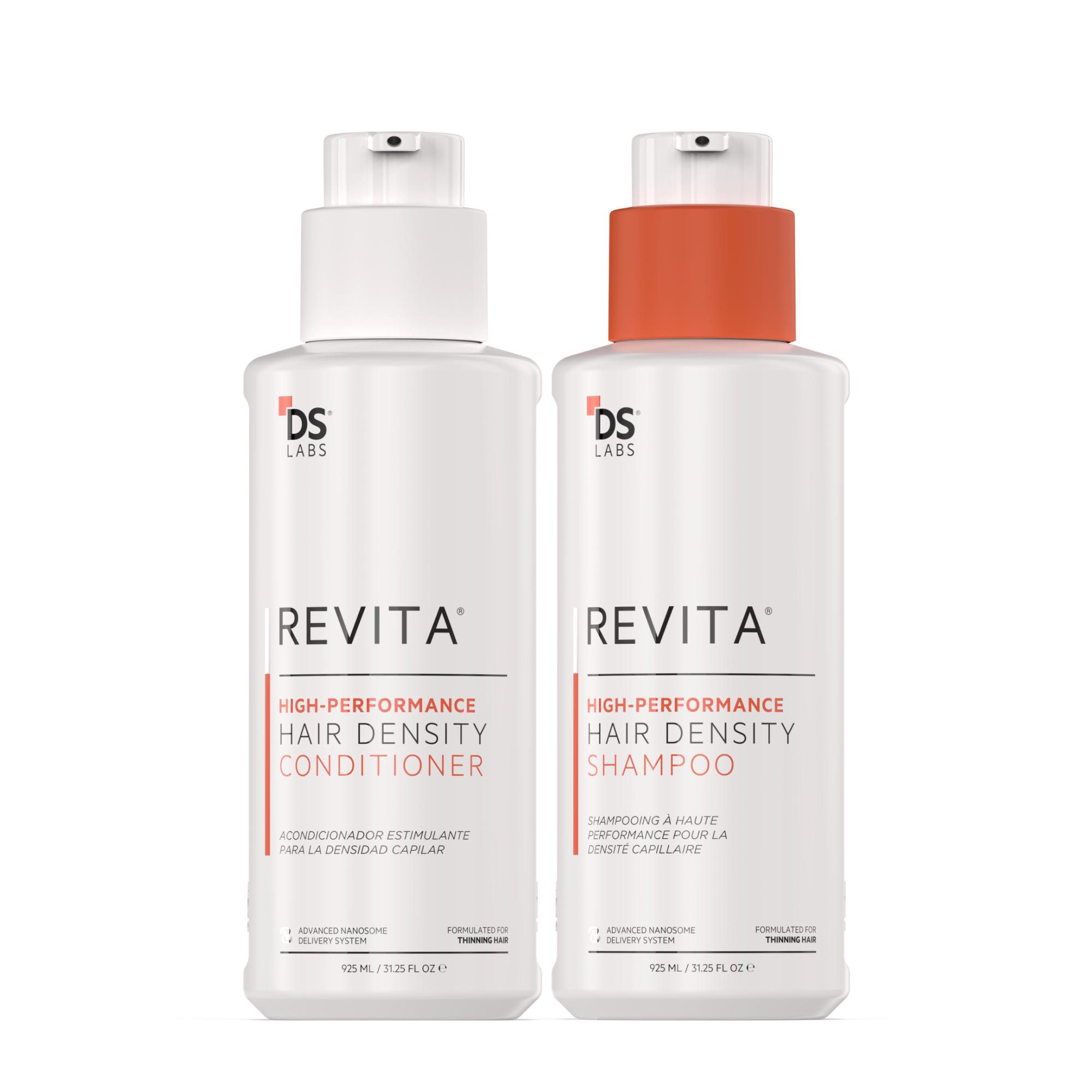 DS Laboratories Revita High-Performance Hair Density Shampoo And Conditioner Kit #1