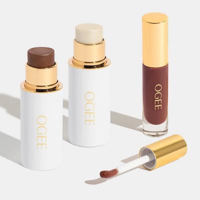 Ogee Espresso Trio Contour & Lip Set