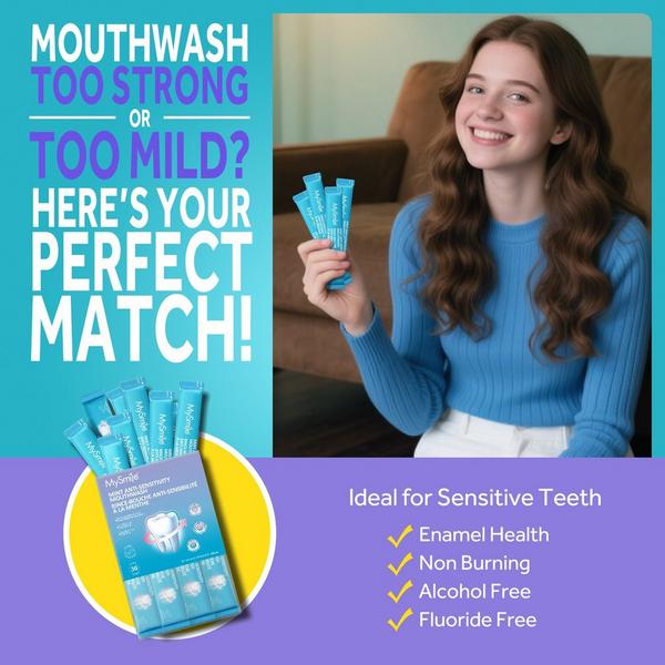 MySmile Nano-Hydroxyapatite Portable Mouthwash for Sensitive Teeth #2