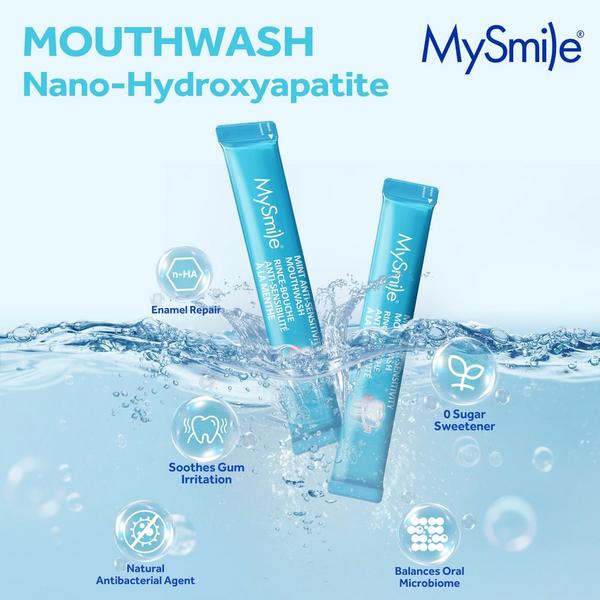 MySmile Nano-Hydroxyapatite Portable Mouthwash for Sensitive Teeth #3
