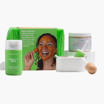 Love & Pebble Glow & Soothe Frozen Face Mask Bundle