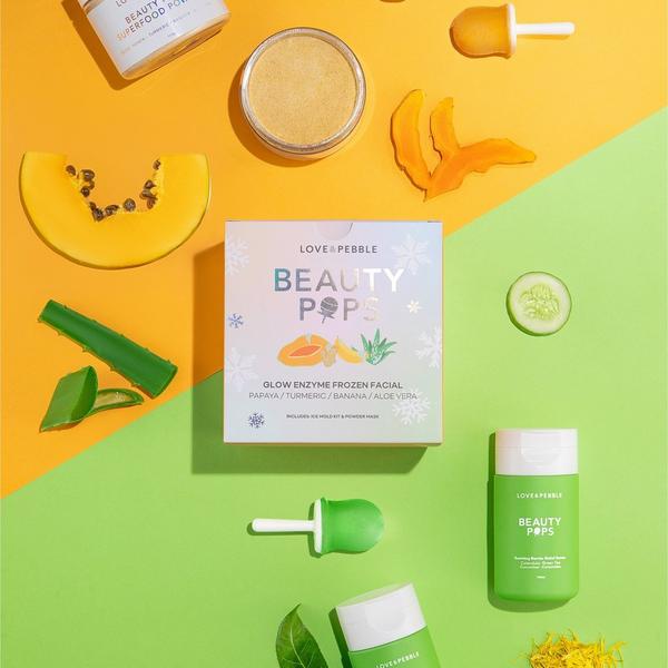 Love & Pebble Glow & Soothe Frozen Face Mask Bundle #2