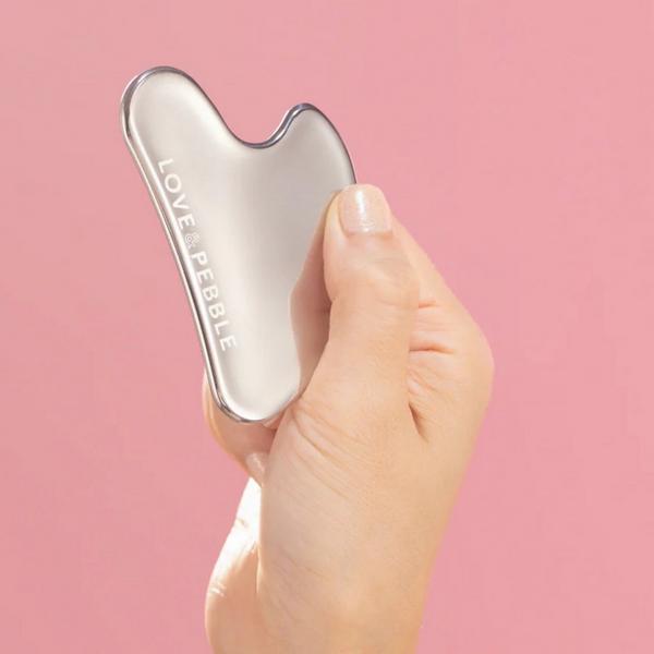 Love & Pebble Stainless Steel Gua Sha #2